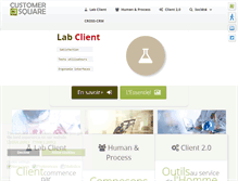Tablet Screenshot of customer-square.com
